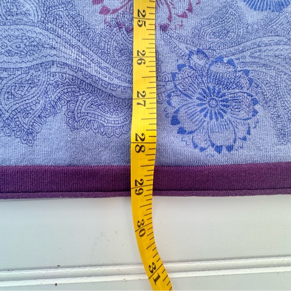 Title Nine Purple Floral Twist VNeck Sweater Dress Floral BOHO Active Outdoorsy - Picture 10 of 12